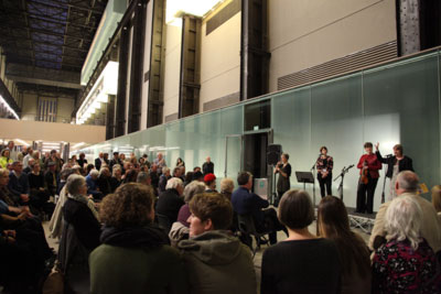 Performance at Turbine Hall, Tate Modern