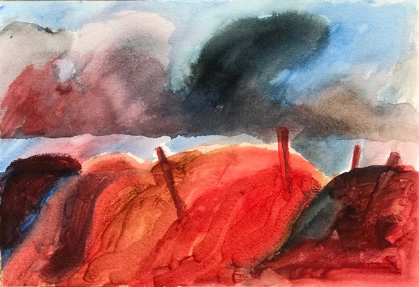 Degas Red Coast and weather front