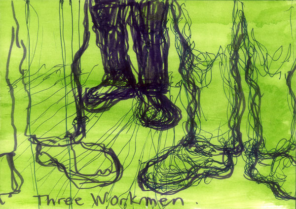 District Line - Three Workmen