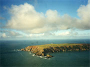 Lundy Island from the Air